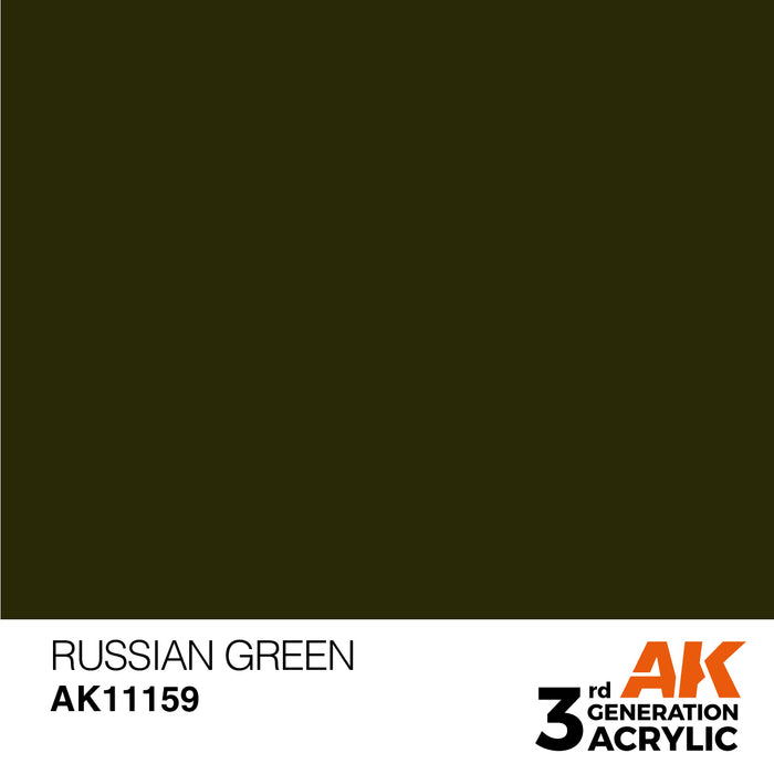 AK Interactive Russian Green - Standard - 17ml
