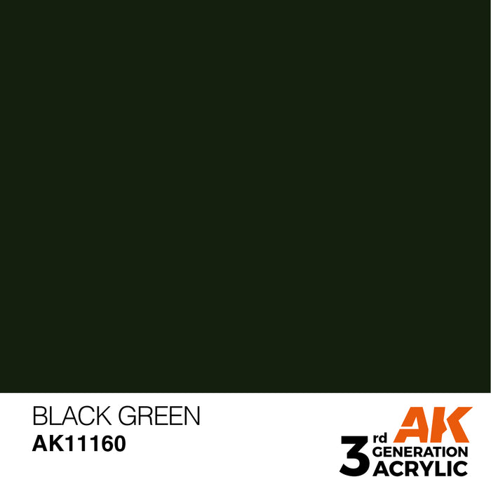 AK Interactive Black Green - Standard - 17ml