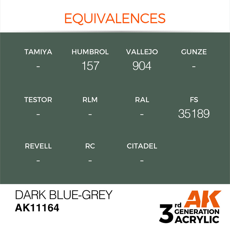 AK Interactive Dark Blue-Grey - Standard - 17ml