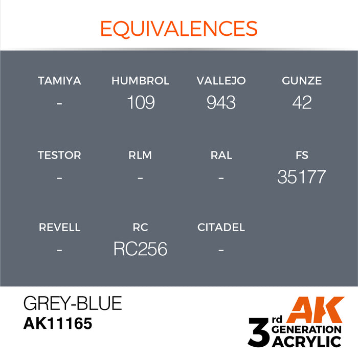 AK Interactive Grey-Blue - Standard - 17ml