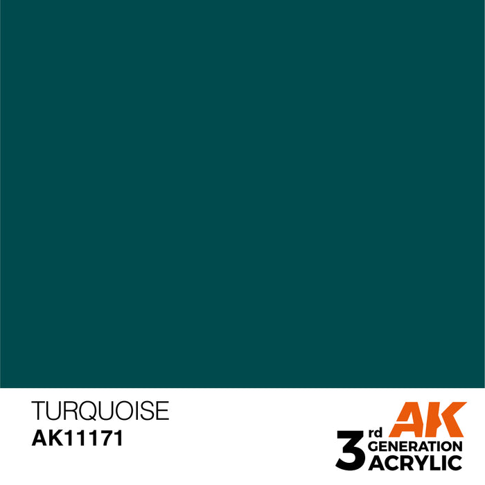 AK Interactive Turquoise - Standard - 17ml