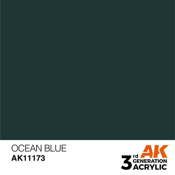 AK Interactive Ocean Blue - Standard - 17ml