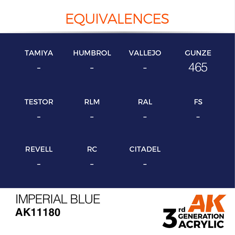 AK Interactive Imperial Blue - Standard - 17ml