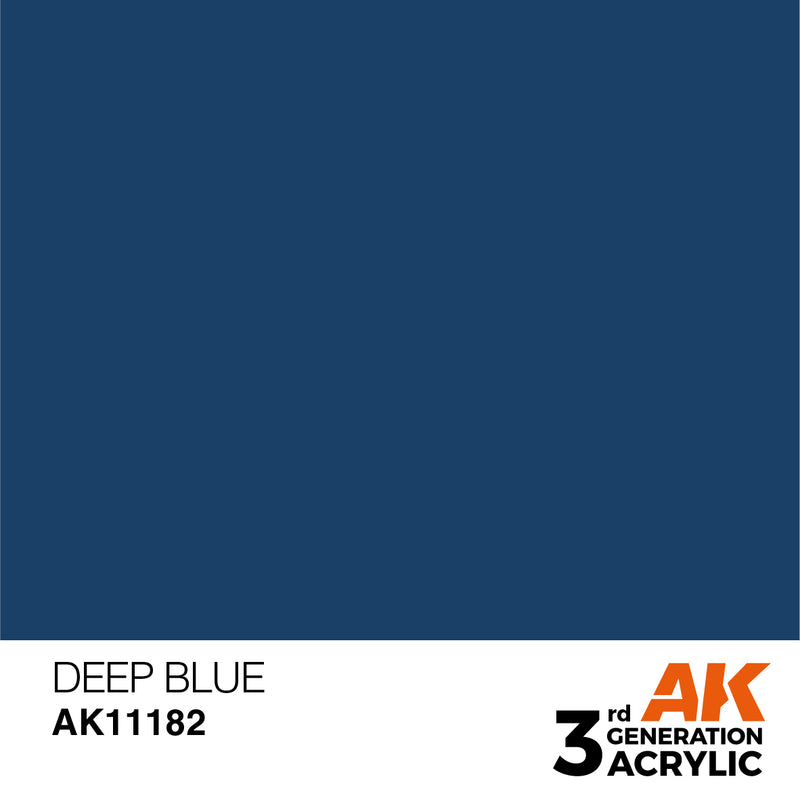 AK Interactive Deep Blue - Intense - 17ml