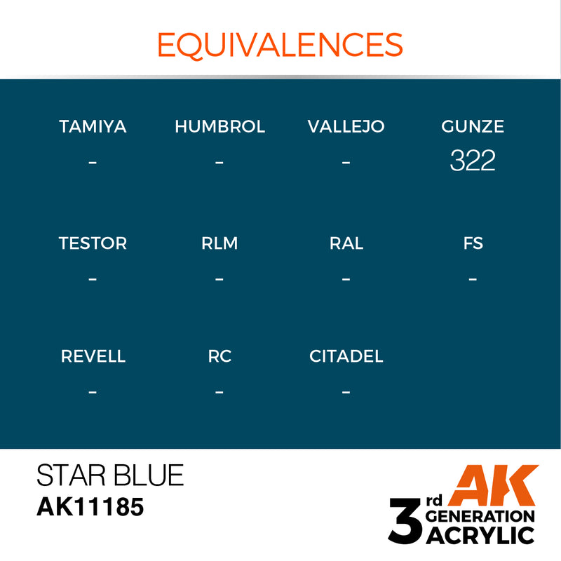 AK Interactive Star Blue - Standard - 17ml