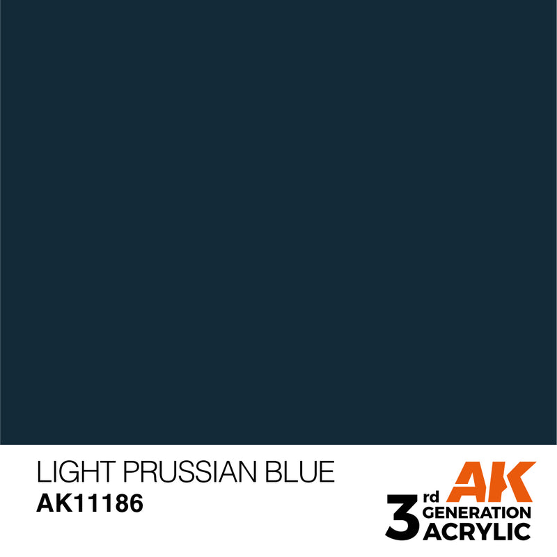AK Interactive Light Prussian Blue - Standard - 17ml