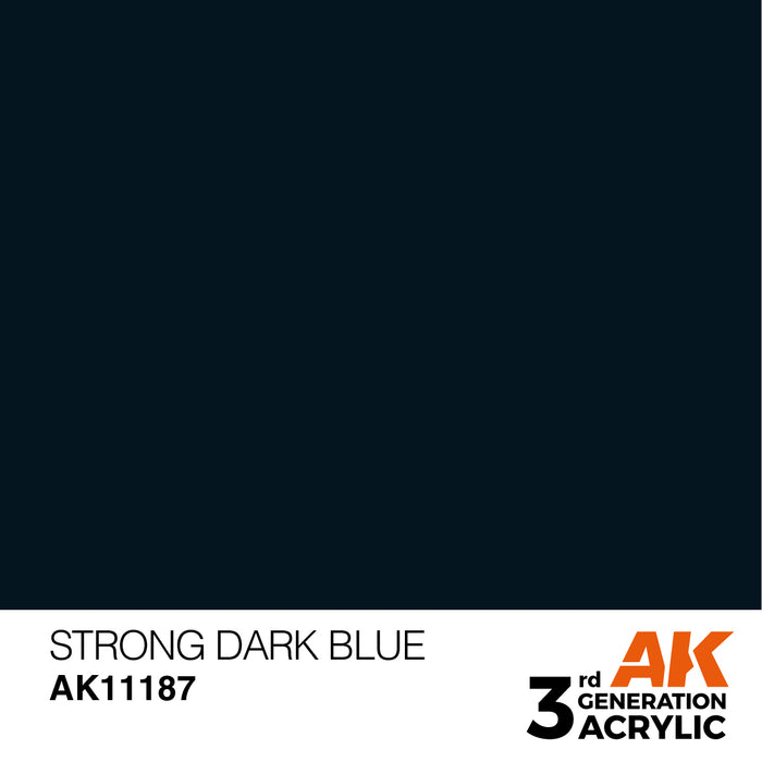 AK Interactive Strong Dark Blue - Standard - 17ml
