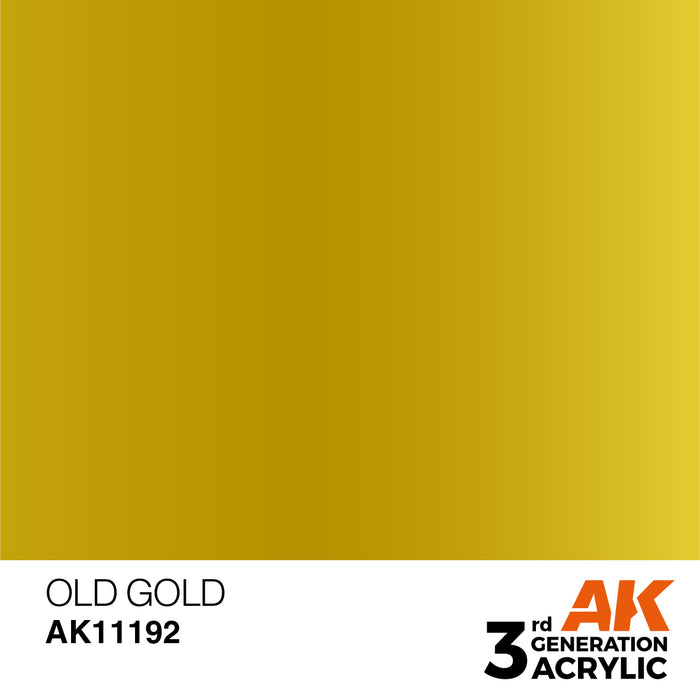 AK Interactive Old Gold - Metallic - 17ml