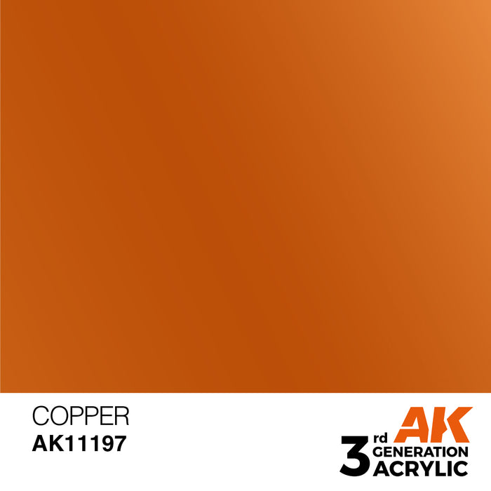 AK Interactive Copper - Metallic - 17ml