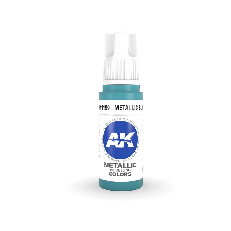AK Interactive Metallic Blue - Metallic - 17ml