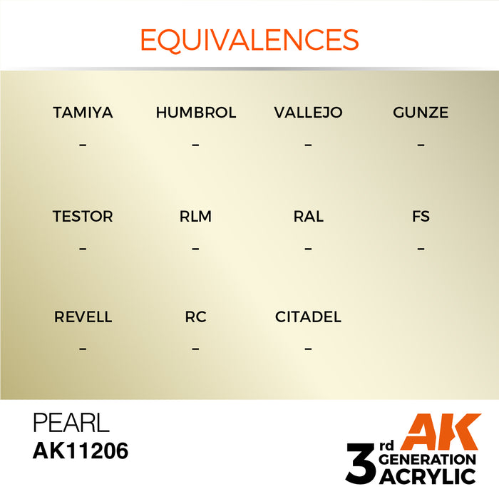 AK Interactive Pearl - Metallic - 17ml