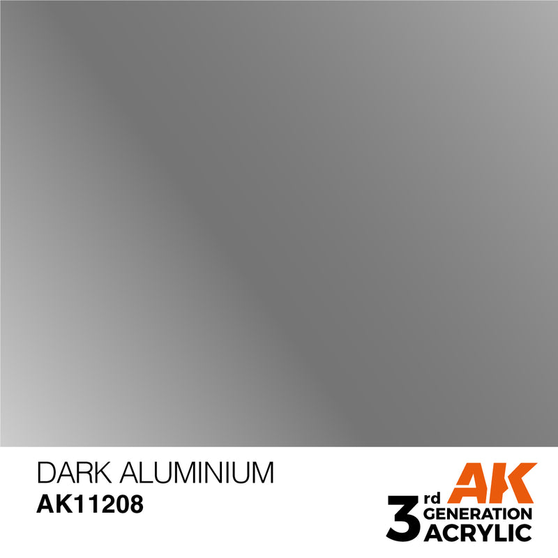 AK Interactive Dark Aluminium - Metallic - 17ml