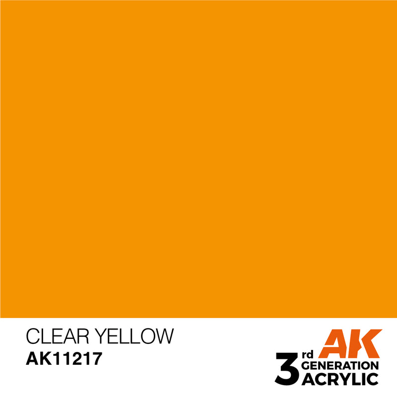 AK Interactive Clear Yellow - Standard - 17ml