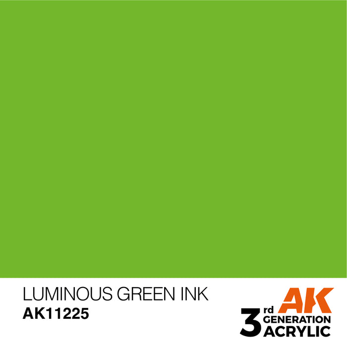 AK Interactive Luminous Green - Ink - 17ml