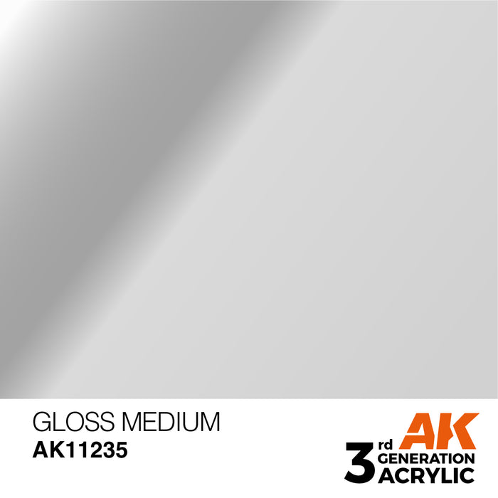 AK Interactive Gloss Medium - Auxiliary - 17ml