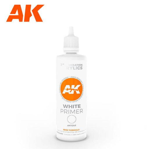 AK Interactive White Primer - 100ml