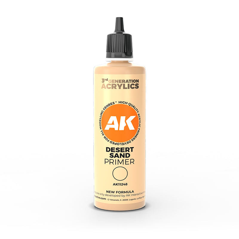 AK Interactive Primer - Desert Sand - 100ml