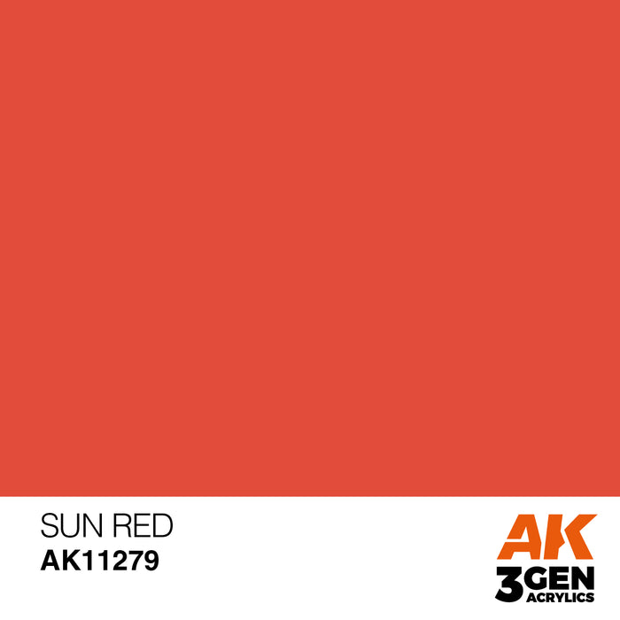 AK Interactive Sun Red - Color Punch - 17ml