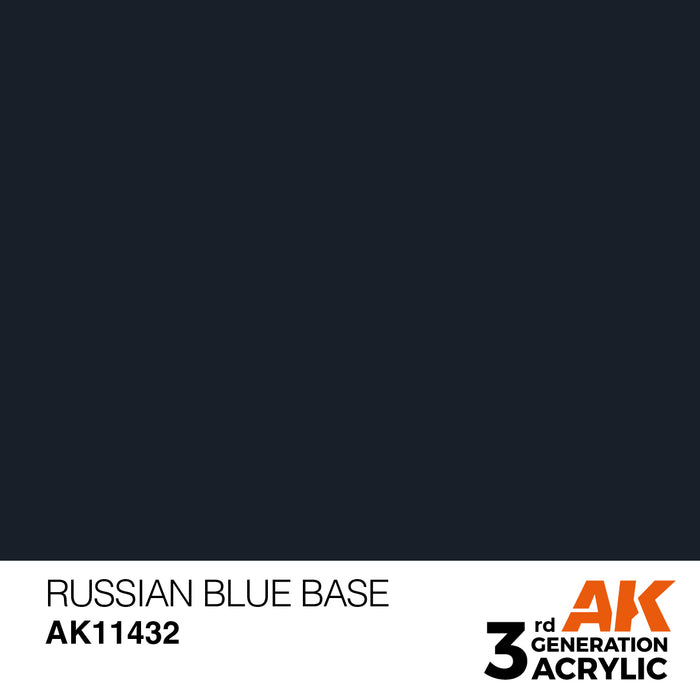 AK Interactive Figure Series - Russian Blue Base - 18ml