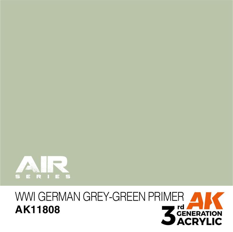 AK Interactive Air Series - WWI German Grey-Green Primer - 18ml