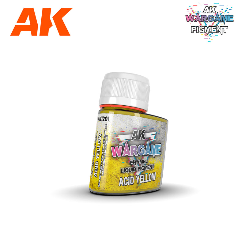 Enamel Liquid Pigment: Acid Yellow 35ml