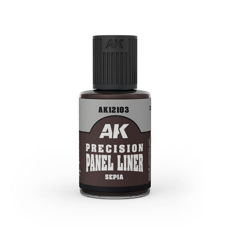 AK Interactive Precision Panel Liner - Sepia
