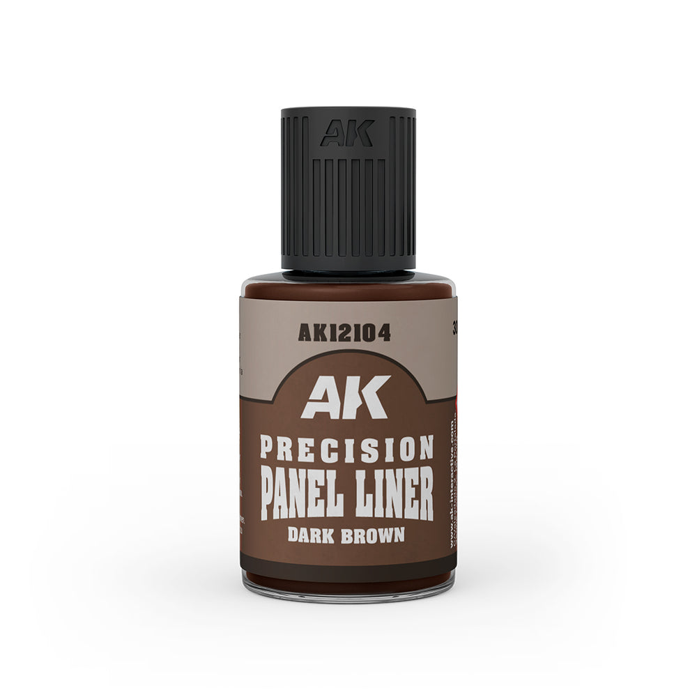 AK Interactive Precision Panel Liner - Dark Brown