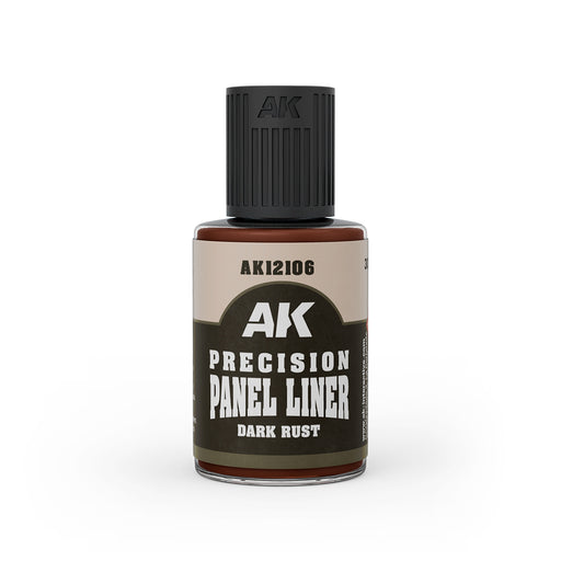 AK Interactive Precision Panel Liner - Dark Rust