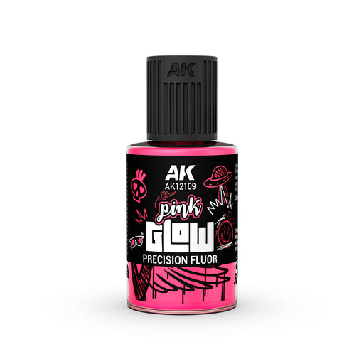 AK Pink Glow Precision Fluor | Paint | AK Interactive