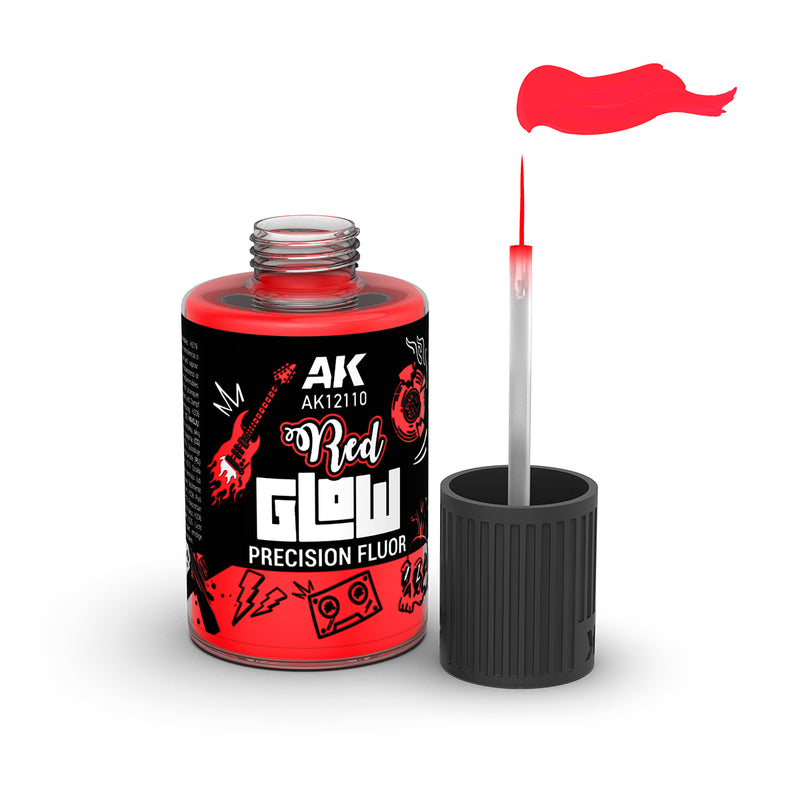AK Red Glow Precision Fluor