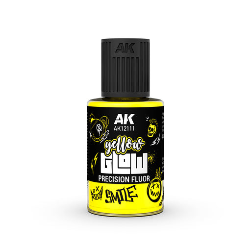 AK Yellow Glow Precision Fluor | Paint | AK Interactive