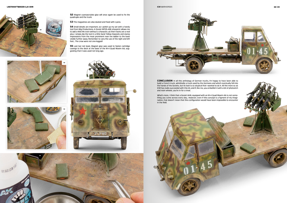 ICM Warhorses - How to Paint & Weather WWII Trucks