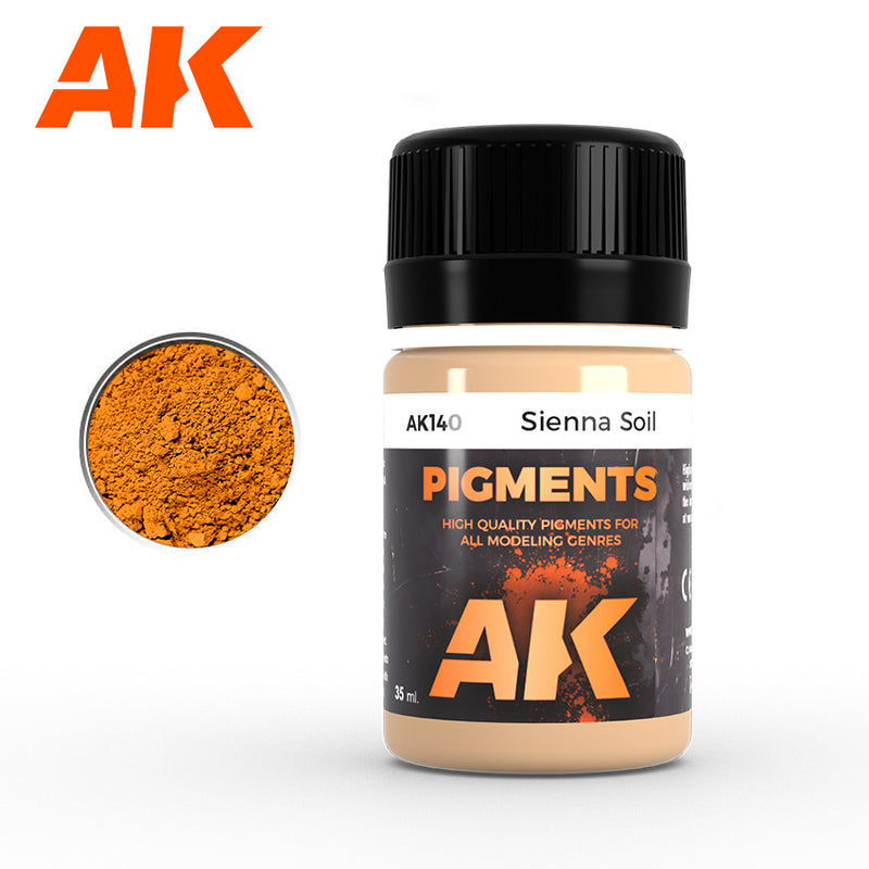 AK Interactive: SIENNA SOIL PIGMENT 35ML