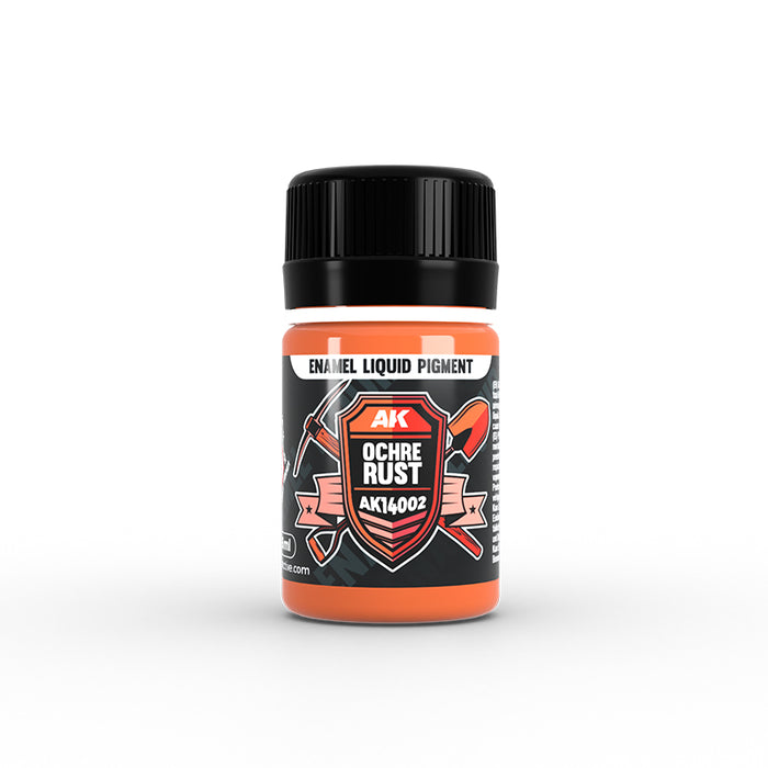 Enamel Liquid Pigment: Ochre Rust 35ml