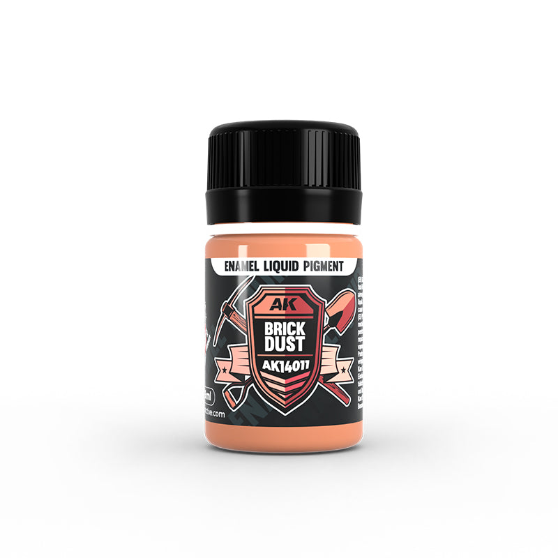Enamel Liquid Pigment: Brick Dust 35ml