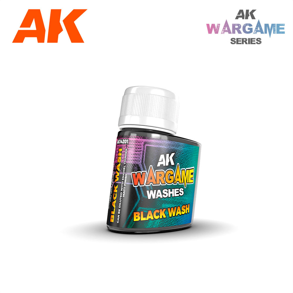 Wargame Washes: Black Wash 35ml