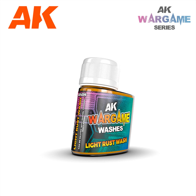 Wargame Washes: Light Rust Wash  35ml