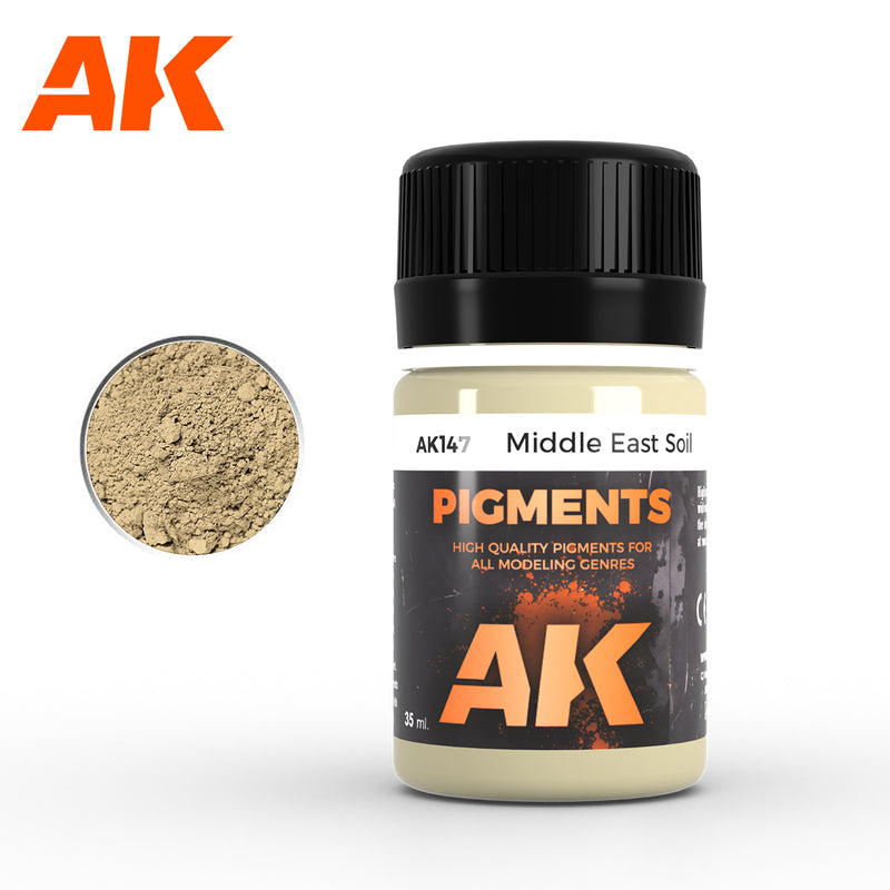 AK Interactive: MIDDLE EAST SOIL PIGMENT 35ML