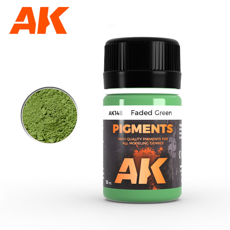 AK Interactive: FADED GREEN PIGMENT 35ML