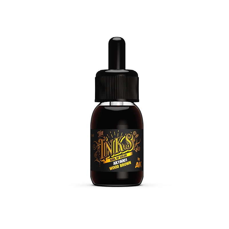 AK Interactive The Inks - Materials Set