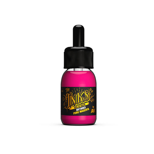 AK Interactive The Inks - Pure Magenta