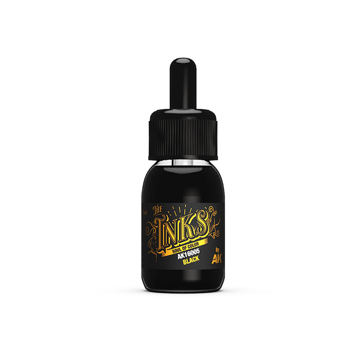 AK Interactive The Inks - Black