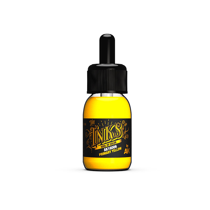 AK Interactive The Inks - Primary Yellow