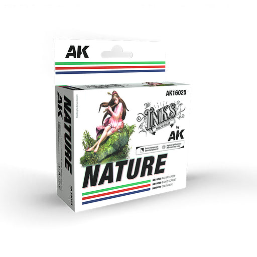 AK Interactive The Inks - Nature Set