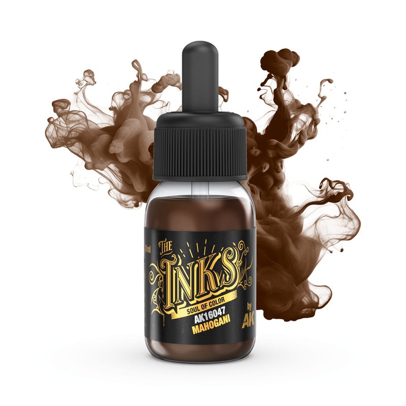 AK Interactive The Inks - Mahogani