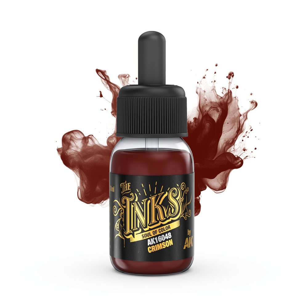 AK Interactive The Inks - Crimson