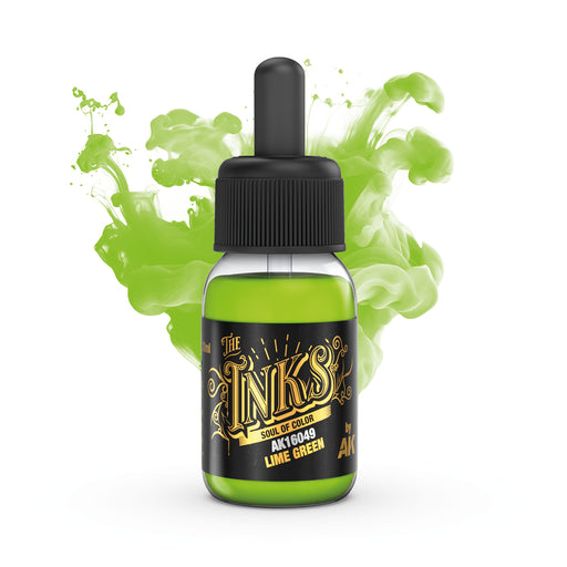 AK Interactive The Inks - Lime Green