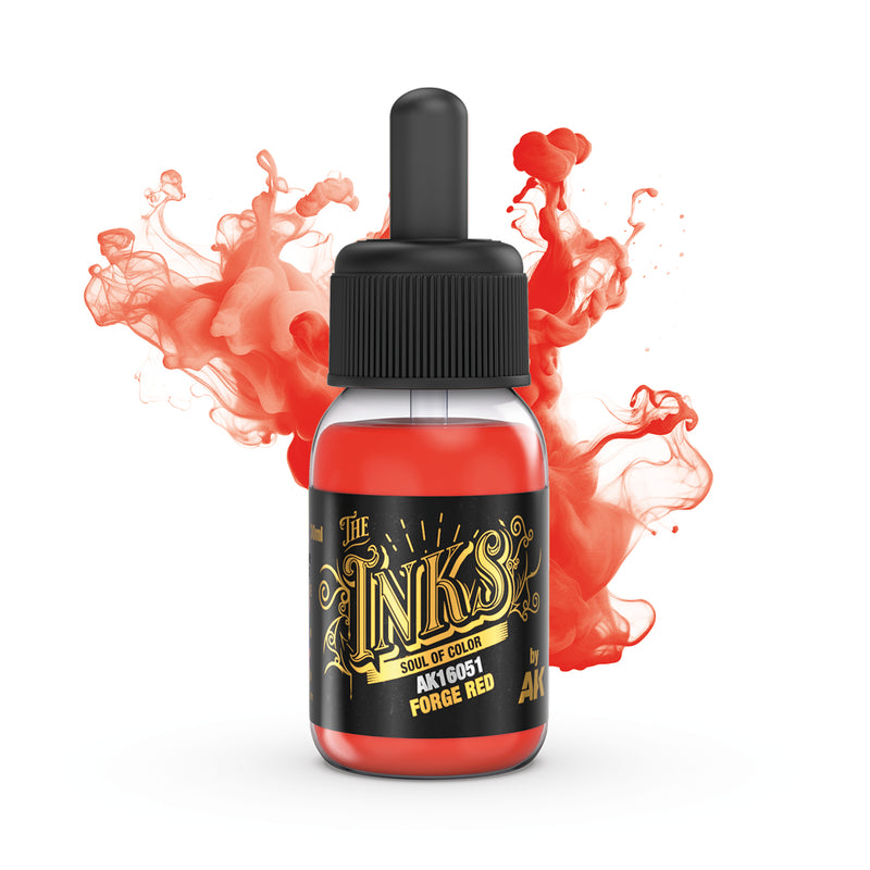 AK Interactive The Inks - Forge Red