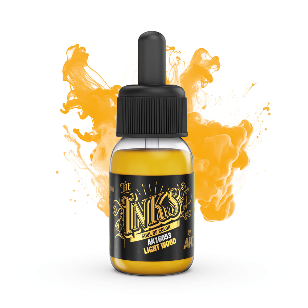 AK Interactive The Inks - Light Wood