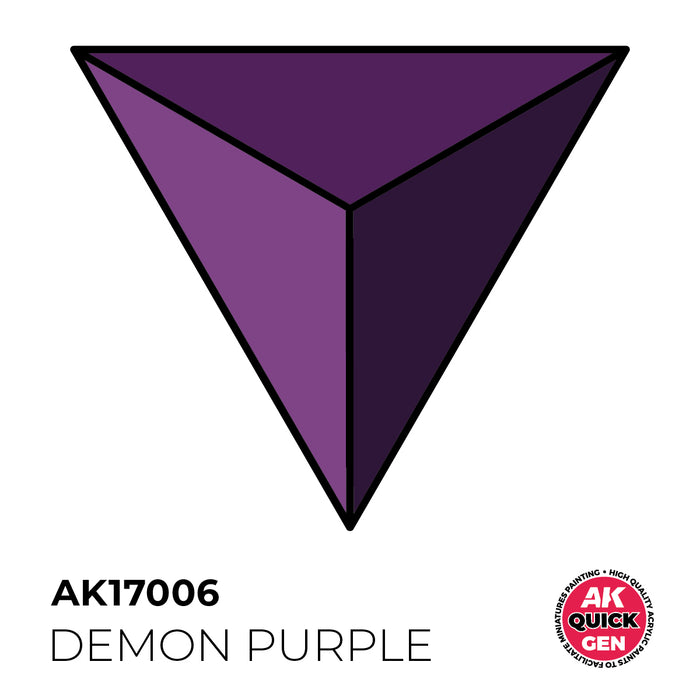 AK Interactive Quick Gen - Demon Purple - 18ml